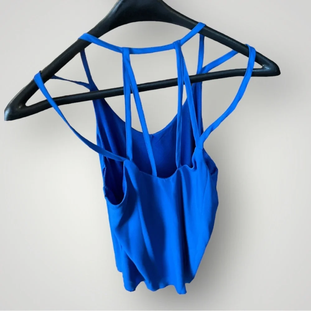 Lot/2 Camisoles Tops Blue & Green - Picture 14 of 15